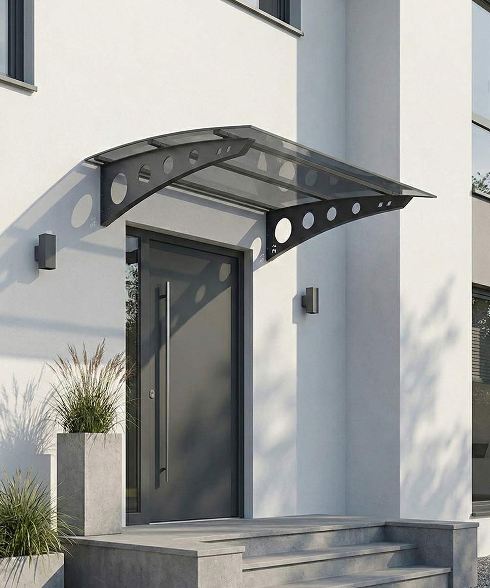 Antrasit (RAL 7016) Pratik Sundurma – Modern Serisi – 100 cm x 100 cm